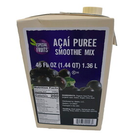 Especial Acai Puree, 46 Fluid Ounce, 6 Per Case
