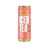 Teatulia Organic Teas White Peach Iced Tea, 12 Ounce, 12 per case