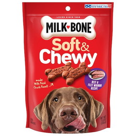 Milk Bone Sofy And Chewy Beef And Fillet Mignon Dog Treats, 5.6 Ounce, 10 per case