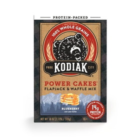 Kodiak Cakes Power Cakes Blueberry Flapjack &amp; Waffle Mix, 18 Ounce, 6 per case