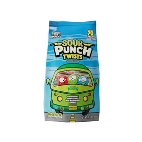 Sour Punch Twists Iw Case/Bag, 24.5 Ounce, 6 per case