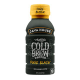 Java House Cold Brew Pure Black Ready To Drink Coffee Bottle, 8 Ounce, 6 per box, 4 per case