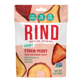 Rind Snacks Straw-Peary Blend, 3 Ounce, 12 per case