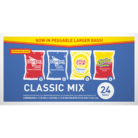 Frito Lay Snacks Classic Mix Variety, 24 Count, 1 per case