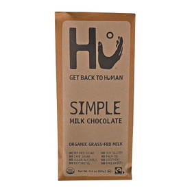 Hu Simple Milk Chocolate Bar, 2.1 Ounce, 6 Per Box, 4 Per Case