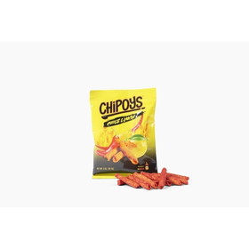 Chipoys Chile Limon Rolled Tortilla Chips, 2 Ounce, 12 per case