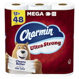 Charmin Ultra Strong Mega Bathroom Tissue, 12 Each, 4 per case