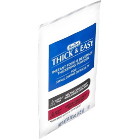 Thick &amp; Easy Instant Food &amp; Beverage Thickener - Iddsi Level, 100 Count, 1 Per Case