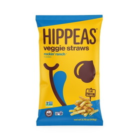 Hippeas Veggie Straws - Rockin' Ranch, 3.75 Ounce, 12 per case