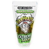 Van Holten's Warheads Extreme Sour Pickle Whole Single Serve Pouch, 1 Each, 12 Per Case