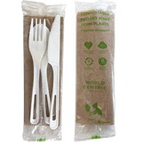 World Centric Assorted Cutlery (Knife, Fork, Spoon, Napkin), 1 Each, 250 Per Case