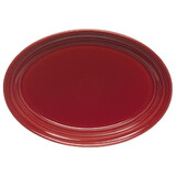 Fiesta Oval Platter 9 5/8 In X 6 3/4 In Fiesta Scarlet, 1 Dozen, 1 Per Case