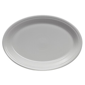 Fiesta Oval Platter 13 5/8 In X 9 1/2 In Fiesta White, 1 Dozen, 1 Per Case