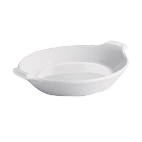 Hall China Round Au Gratin 7 1/2 In (16 Oz) White, 1 Dozen, 1 Per Case