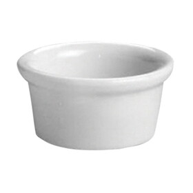 Hall China Round Ramekin 3 3/4 In X 1 3/4 In (5 Oz) White, 2 Dozen, 1 Per Case