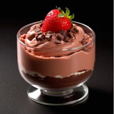 Darlington Mix' D Chocolate Strawberry Mousse Mix - Bulk, 1.2 Pound, 18 Per Case