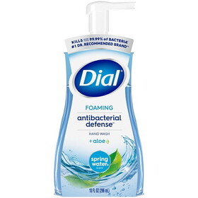 Dial Foaming Hand Wash Spring Water, 10 Fluid Ounce, 8 Per Case