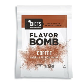 Chefs Companion Coffee Flavor Bomb, 1 Ounce, 24 Per Case