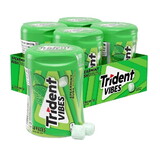 Trident Vibes Spearmint Gum, 40 Count, 4 Per Pack, 6 Per Case