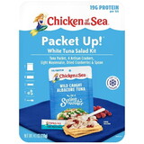Chicken Of The Sea Packet Up - White Tuna Packet & Crackers Kit, 0.03 Pound, 12 Per Case
