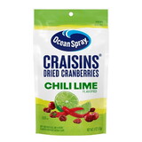 Ocean Spray Chili Lime Craisins, 6 Ounce, 8 Per Case