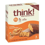 Think - High Protein Creamy Peanut Butter Bars, 10.5 Ounce, 6 Per Case