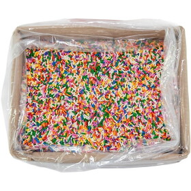Tr Toppers Rainbow Sprinkles, 10 Pound, 1 Per Pack, 1 Per Case