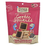 Michel & Augustin Dark Chocolate With Sea Salt Shortbread Cookie, 4.4 Ounce, 6 Per Case