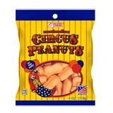 Melster Circus Peanuts Peg Bag, 4 Ounce, 10 Per Case