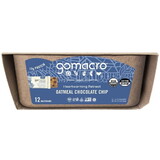 Gomacro Oatmeal Chocolate Chip Bar, 2.3 Ounce, 12 Per Pack, 12 Per Case