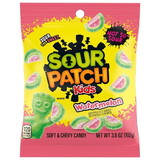 Sour Patch Kids Watermelon Candy Peg Bag, 3.6 Ounce, 12 Per Case