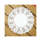 Aspire Round Lace Doilies Placemats for Party Table Decoration 4.5-5.5 Inches 140Pcs/Pack