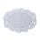 Aspire Oval Disposable Lace Doilies Cake Placemats White Table Dinner Party Decoration 140Pcs/Pack