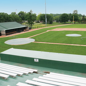 Douglas Standard Home Plate, Mound &amp; Base Covers, Green and White