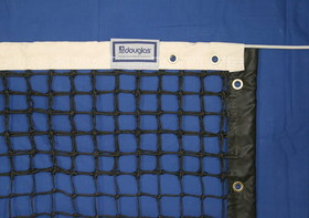 Douglas 30038TD TN-36DMT Tennis Net, 3.5mm Double Mesh Tapered with 2-Ply Vinyl Headband