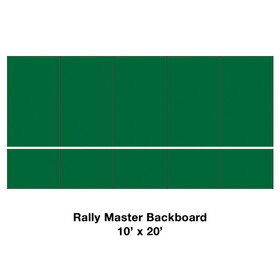Douglas 34856 Rally Master Backboard, 10' x 20'