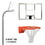 Douglas 69451 Gooseneck 5-9/16 RPGR Basketball System, Price/Each