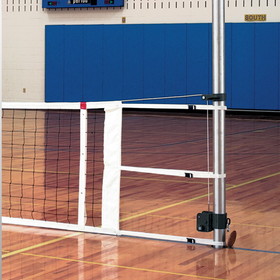 Draper CVS Combination Volleyball System. w/ Posts, Net, and Combo Antennas / Boundary Markers