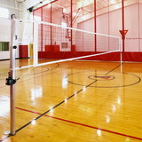 Draper EVS Elite Volleyball System. w/ Posts, Net, and Combo Antennas / Boundary Markers