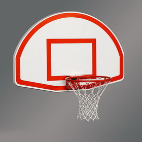 Draper Fan Shaped Basketball Backboard