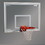 Draper Rectangular Basketball Glass Backboard