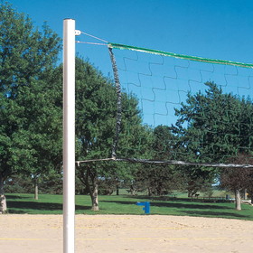 Draper Volleyball System with Winch and Net