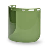 Elvex Deltuplus FS-15LG Dark Green Molded Cylinder Lexan® Face Shield