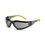 Elvex Deltuplus Go-Specs III A Cost Effective Foam Lined Eyewear In Clear/Grey Anti-Fog Lens
