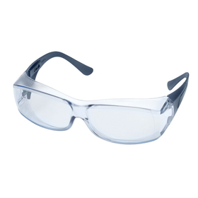 Elvex Deltuplus SG-57BMD-AF Ovr-Spec Iii Economical Over-The-Glass Metal-Detectable Eyewear In Blue 80% Vlt Anti-Fog