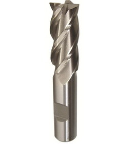 Drill America BRCF328 5/8 X 5/8 HSS 4 Flute Single End End Mill