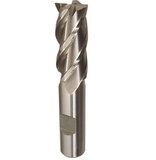 Drill America BRCF346 1" X 7/8" HSS 4 Flute Single End End Mill