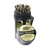 Drill America D/A29J-CO-PC 1/16 - 1/2 Cobalt Jobber Drill Bit Set Shatter Proof Case 29 Pieces (1/64 Increments)