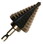 Drill America STE5HEX #5 HSS BLACK &amp; GOLD QUICK CHANGE HEX SHANK STEP DRILL BIT (1/4 - 1-3/8 BY 1/8)