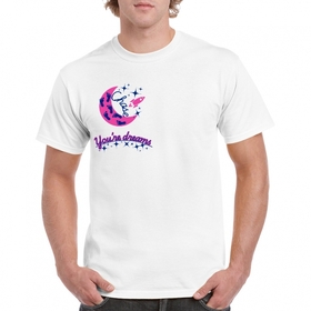 Pink and blue chase your dreams shirt 